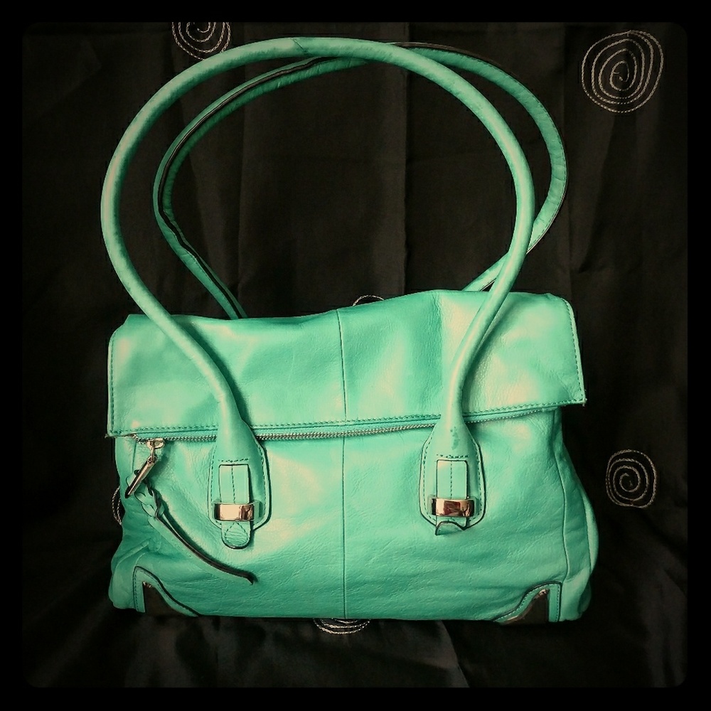 Turquoise B Makowsky Bag